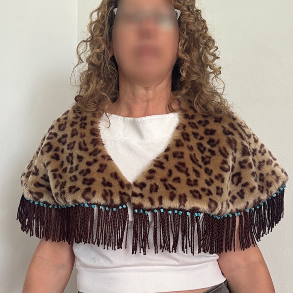 Leopard Capelet Storybook Knits